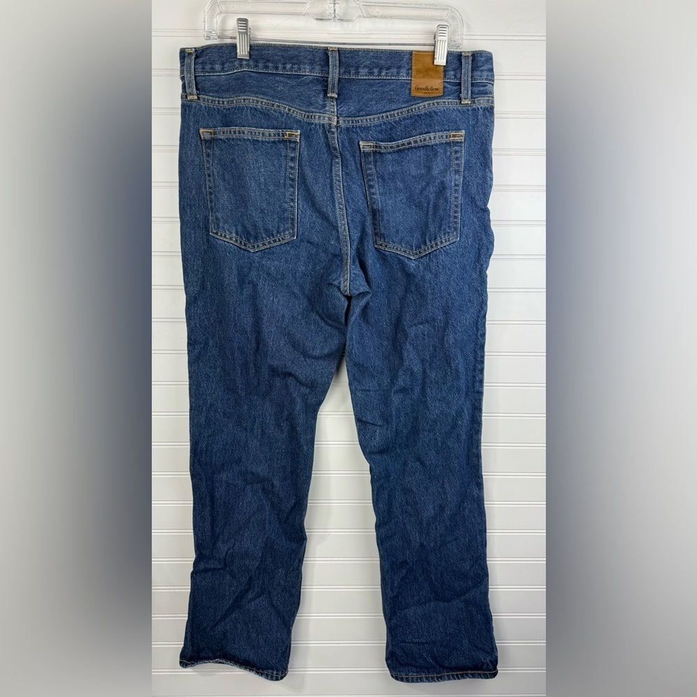 Goodfellow & Co. straight leg dark wash men’s jeans. Size 34wX30L - Picture 2 of 4